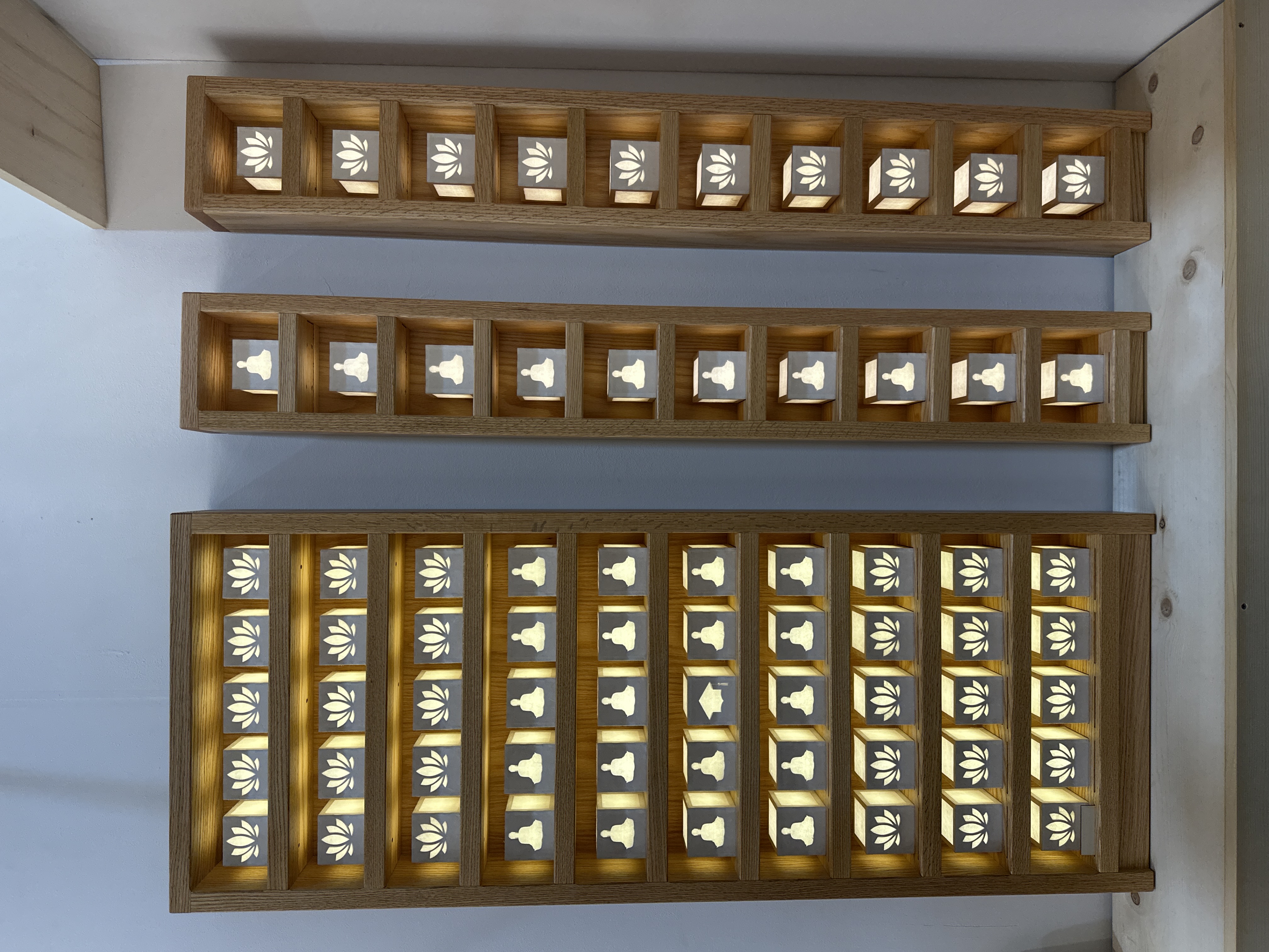 원목LED한지인등