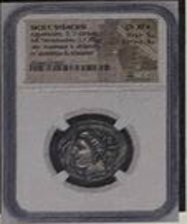 rv quadriga & trisceles obvi Arethusa & dolphins S-971type(17.15g) EF