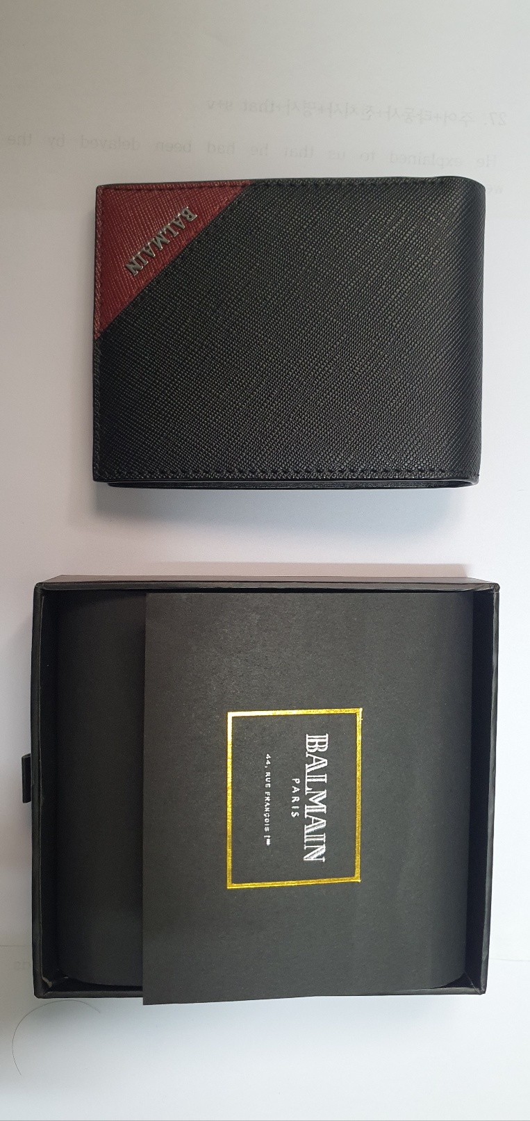 BALMAIN ( paris ) 지갑